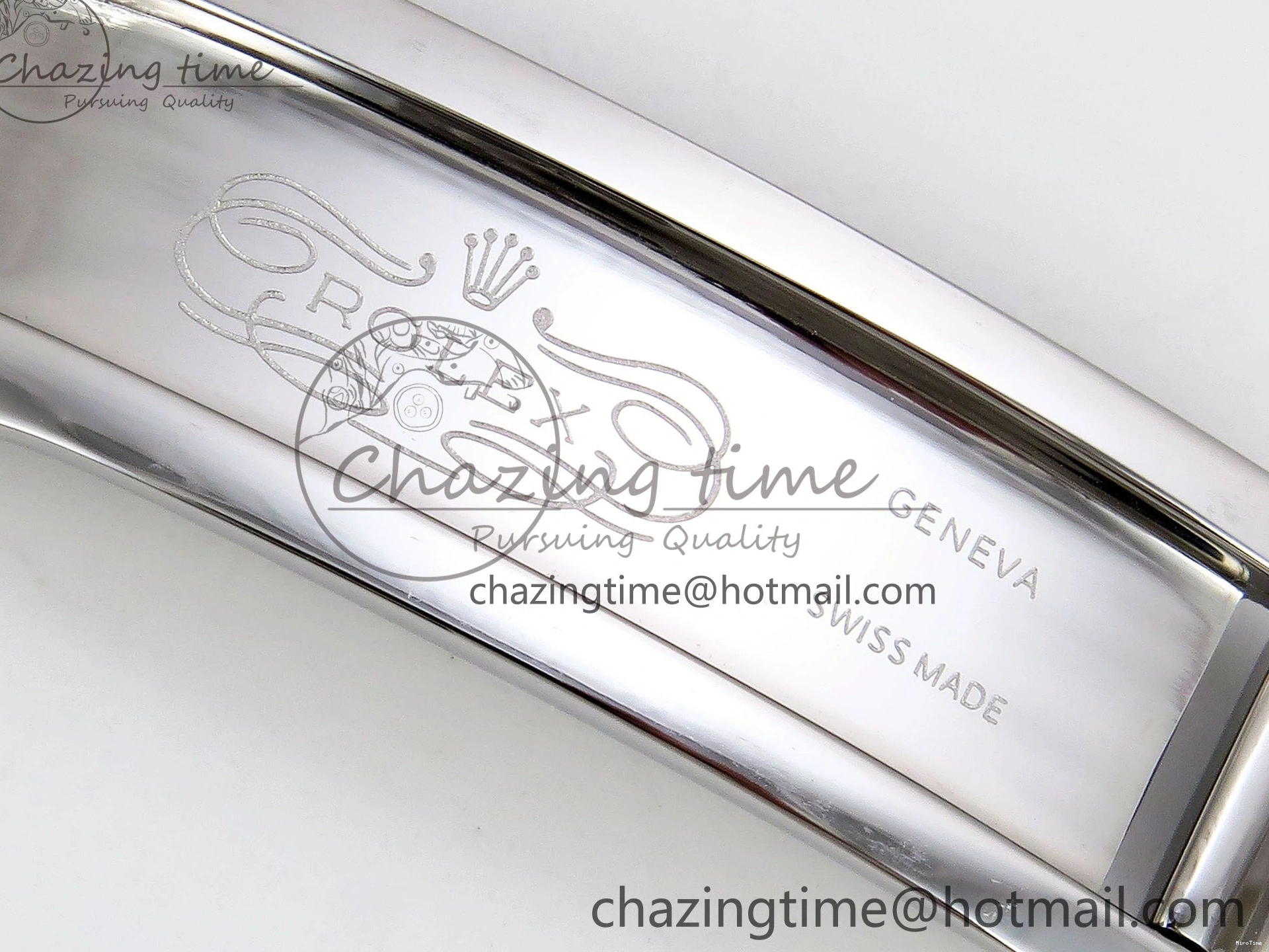 MiroTime 0108 DayDate 40 SS JDF 904L Steel White Roman Dial on President Bracelet VR3255 V3 (Gain Weight) Resilient 1424